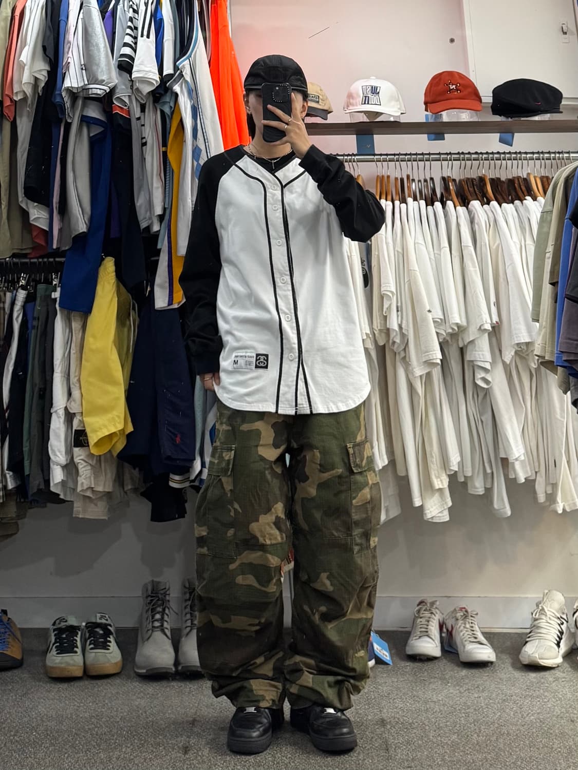 스투시 코튼 베이스볼 져지  상품이미지7