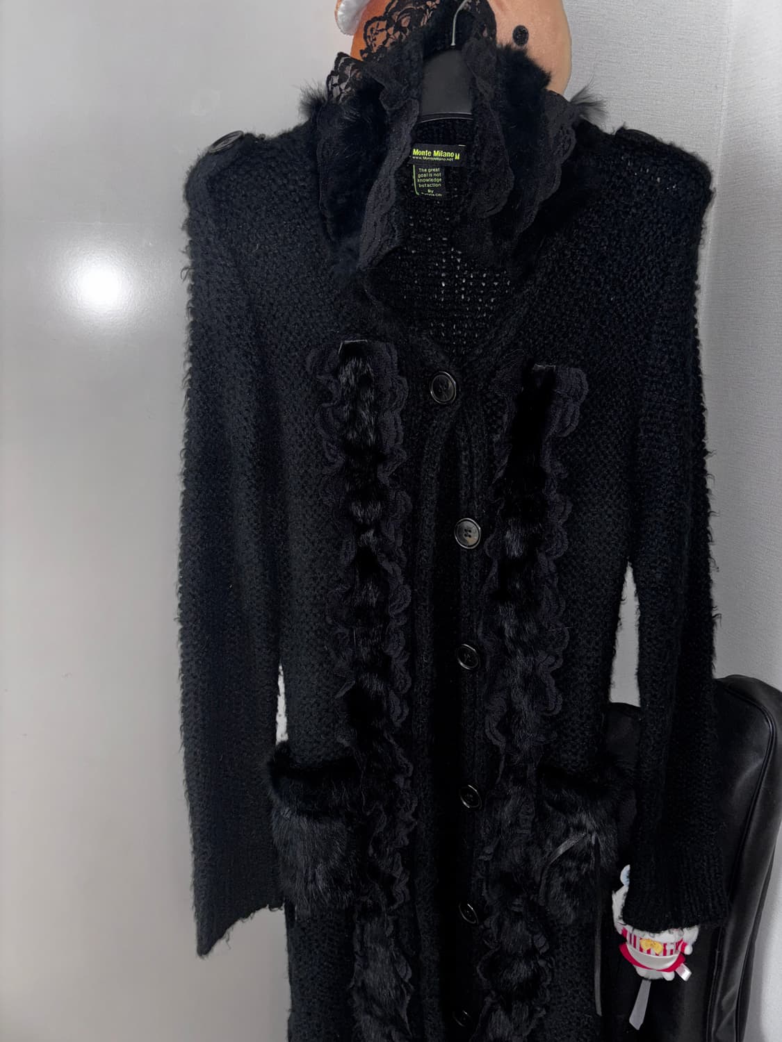 Monte Milano gothic long knit cardigan 상품이미지6