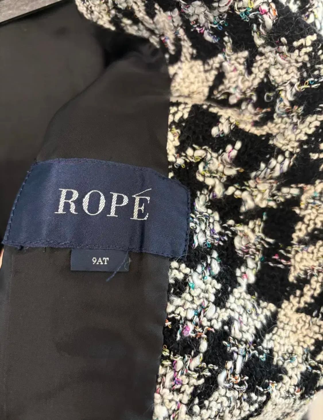 일본 빈티지 트위드자켓(44-66) 상품이미지3