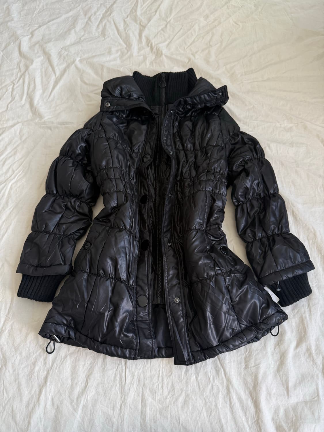 블랙 락시크 펑크 펑투케 패딩 상품이미지1