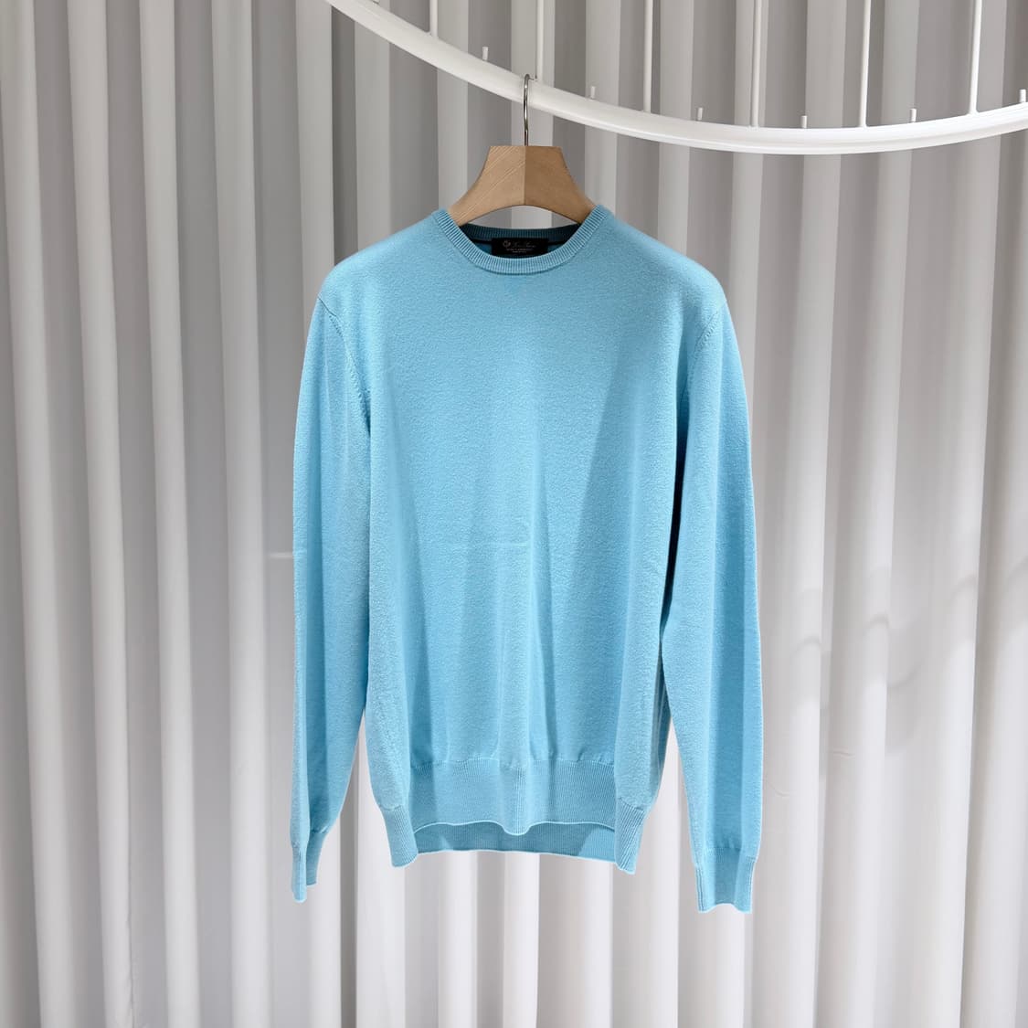 (A+/50) / 로로피아나 베이비 캐시미어 니트 스웨터 스카이 상품이미지1