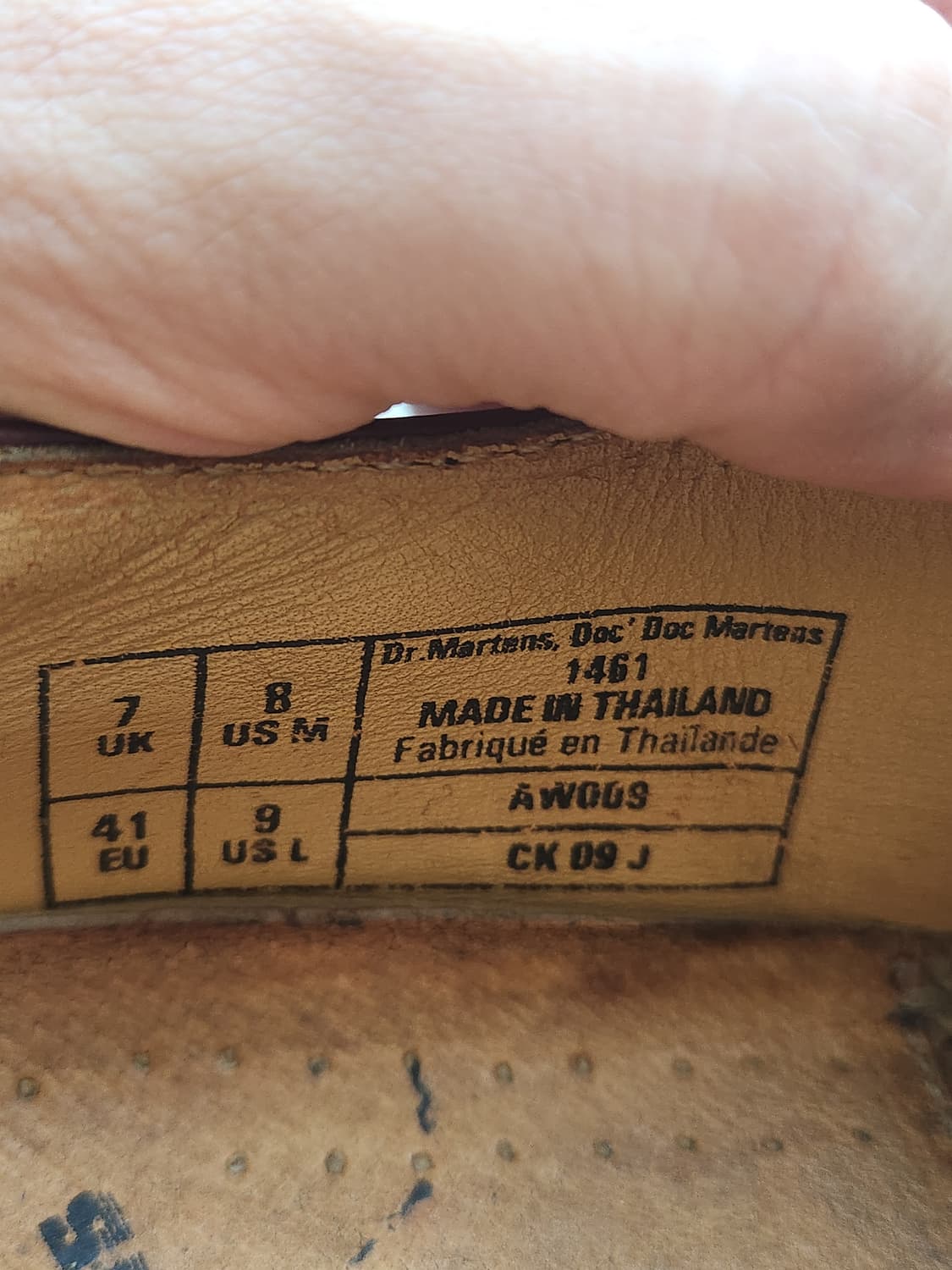 닥터마틴 1461 체리레드 (260) 상품이미지9