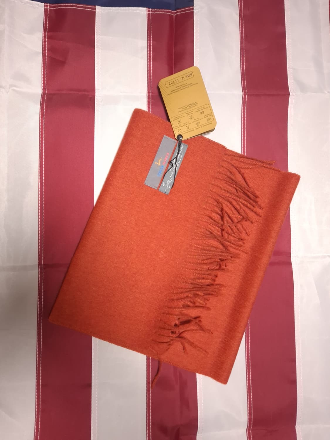 박스 택 새제품 100% 베이비 알파카 머플러 상품이미지3