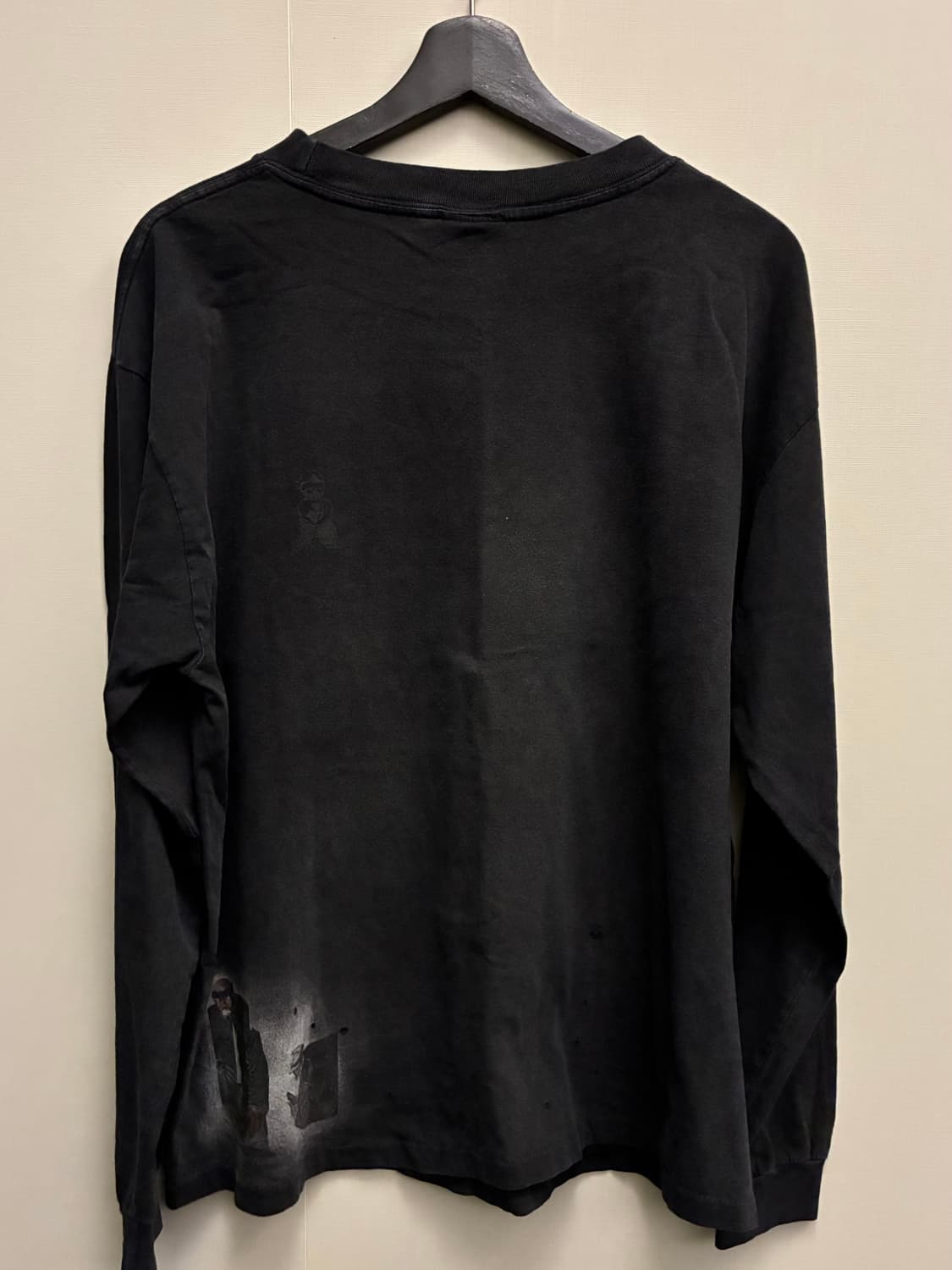 (1)핑거프레스 fh-lsv 튜블라 빈티지 롱슬리브 워시드블랙 상품이미지7