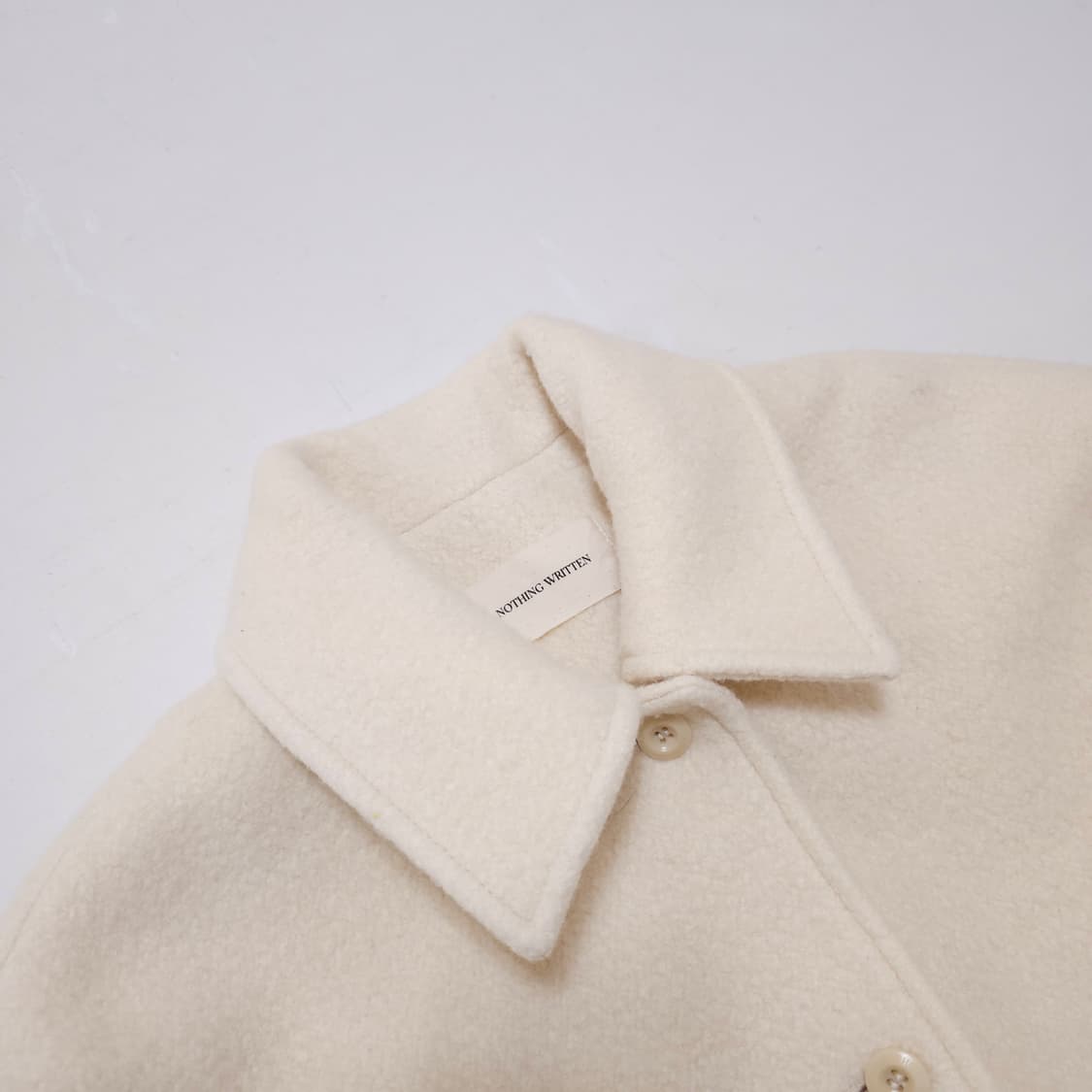 낫띵리튼 부클 알파카 코트자켓 상품이미지4