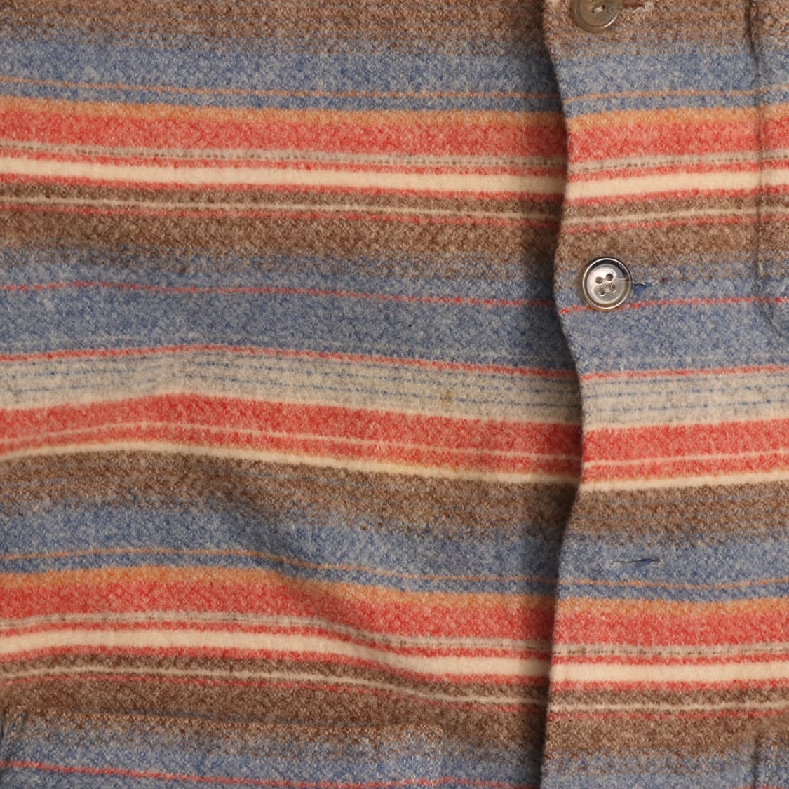 90's 배드보이 에스닉 울 하프코트 A1413 상품이미지5