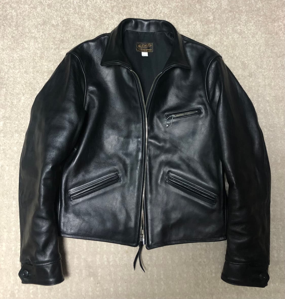 타임원클로딩 레더자켓 상품이미지1