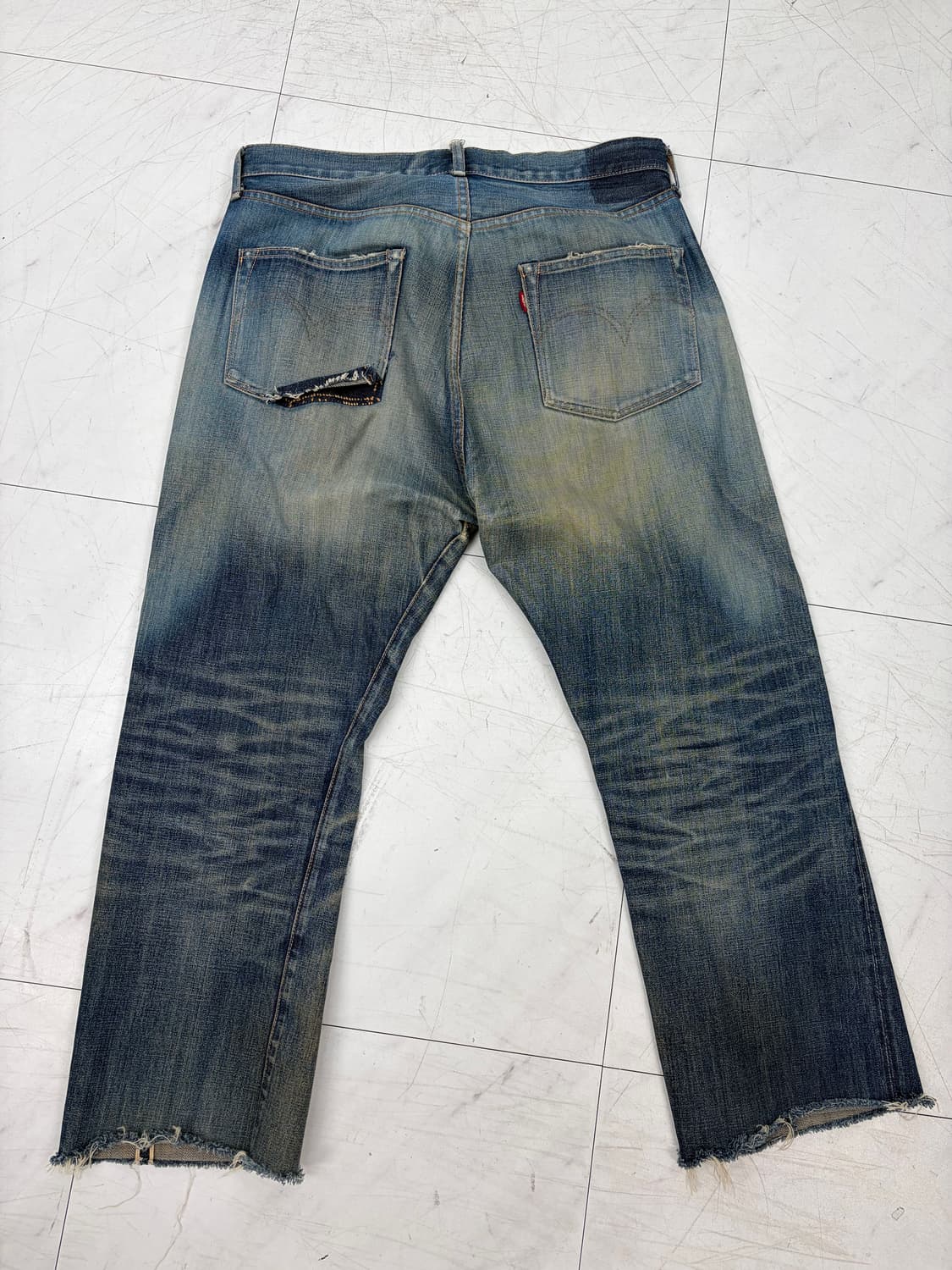 a300) 36 리바이스 00's 빅E 501 스트레이트 상품이미지5