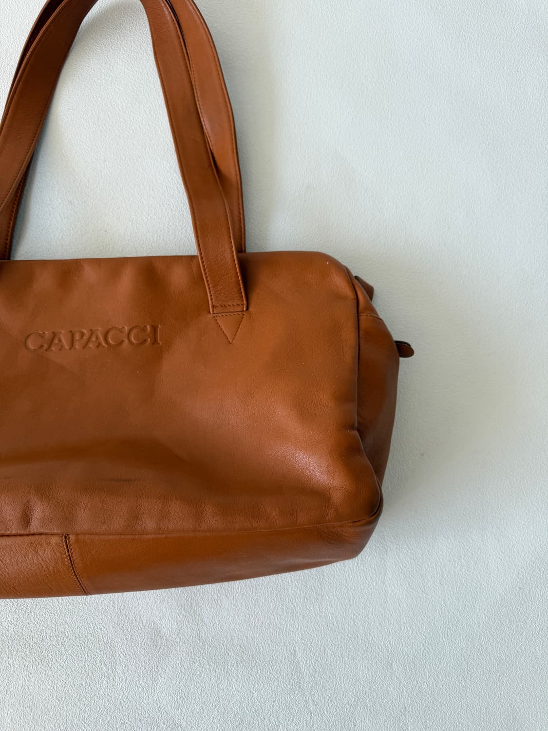 CAPACCI 레더 숄더백 상품이미지3