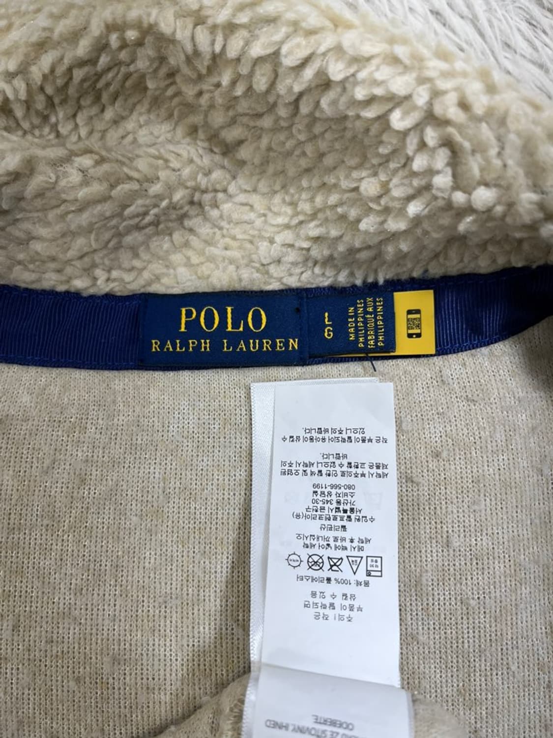 폴로 랄프 로렌 후리스 자켓/#2811 상품이미지5