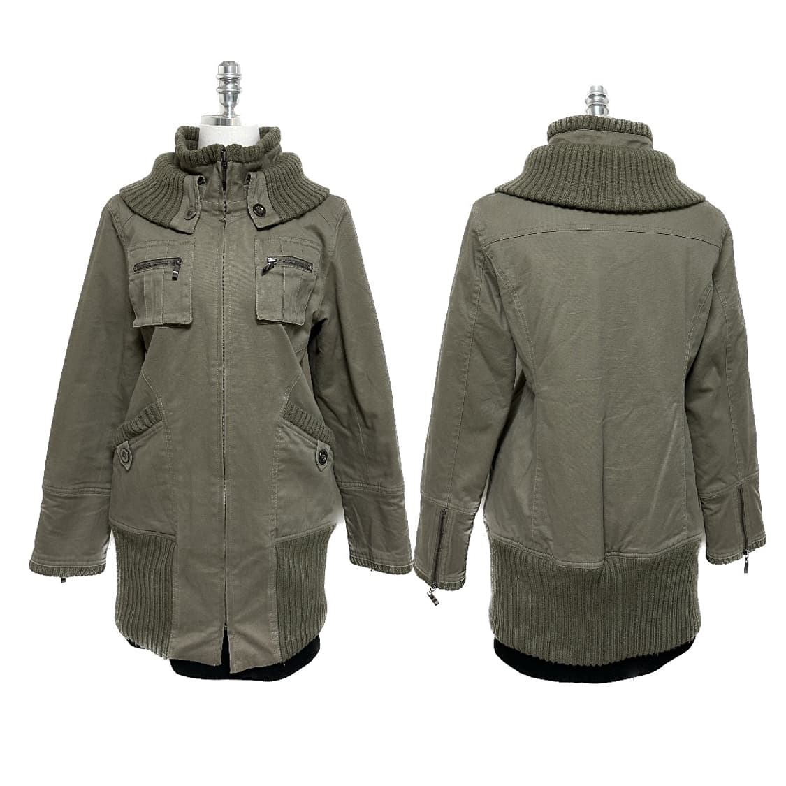 카키 y2k 자켓 상품이미지3