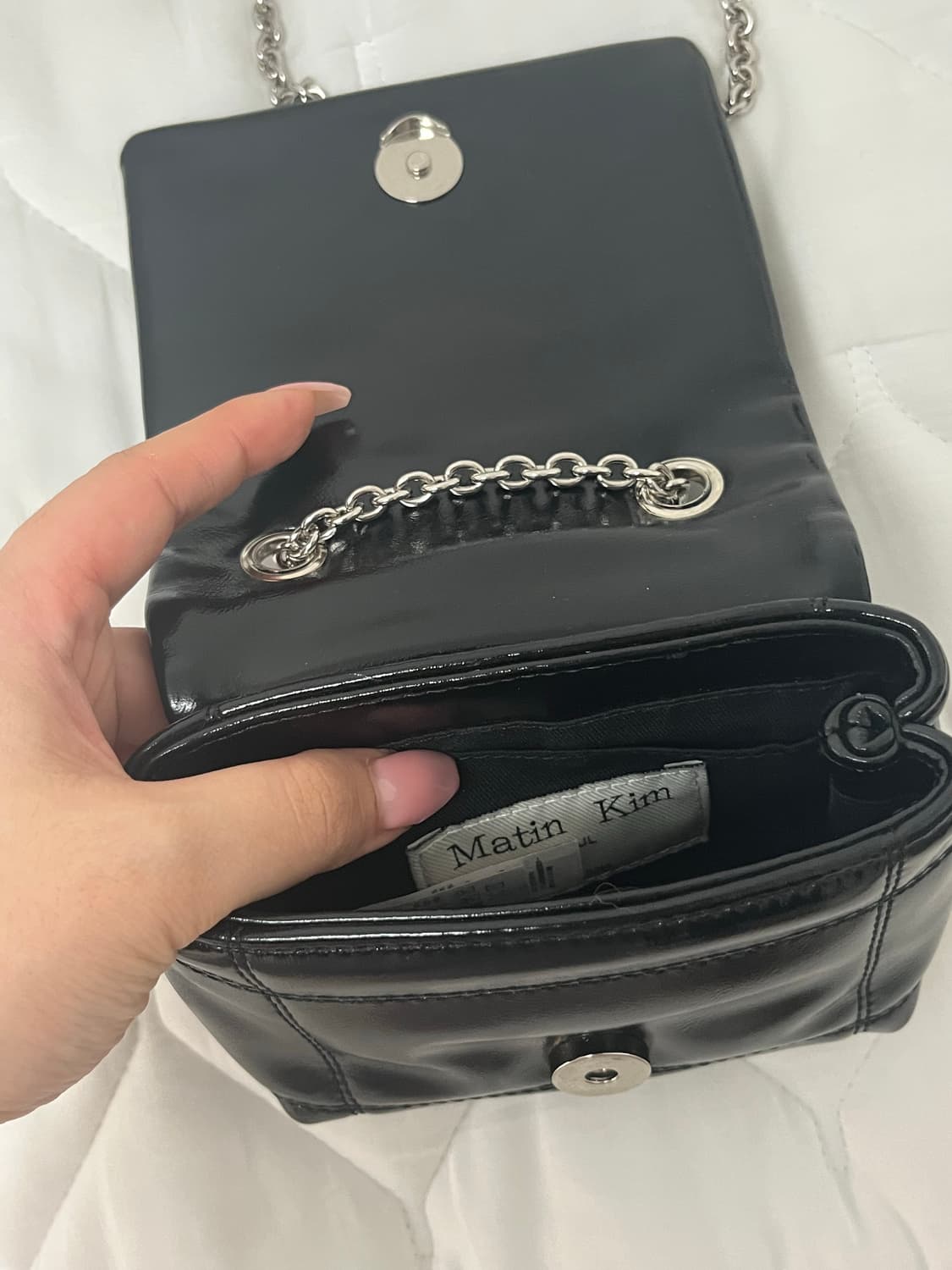 마뗑킴 체인 크로스백  상품이미지3