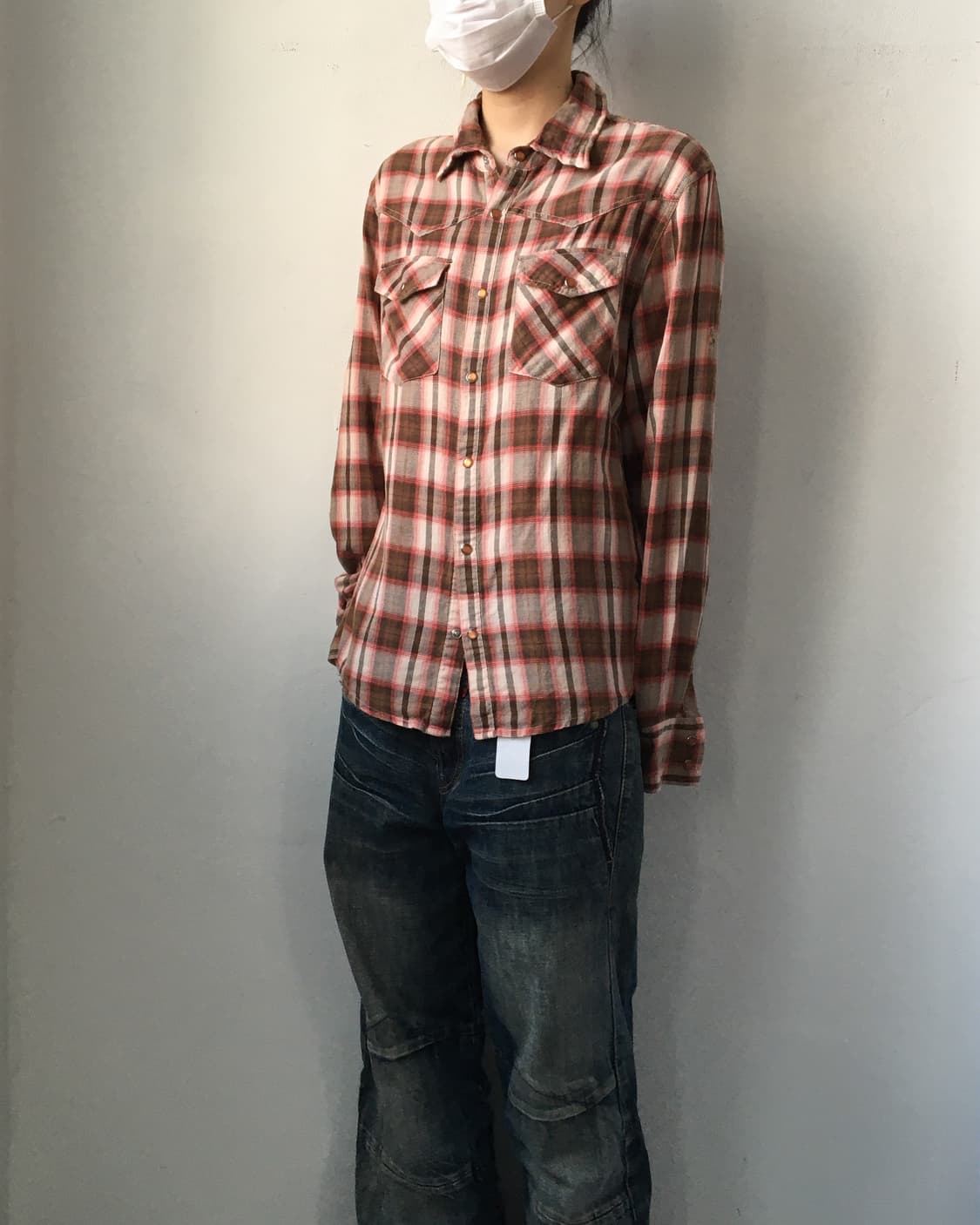 Check pattern shirt 상품이미지5