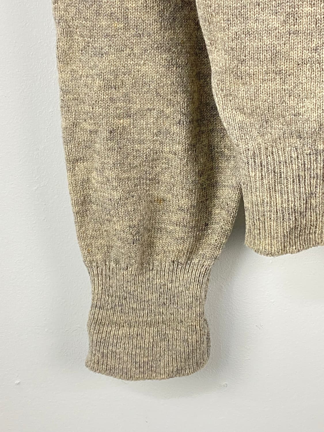 버버리 램스울 오트밀 니트 스웨터 38 <550> 상품이미지8