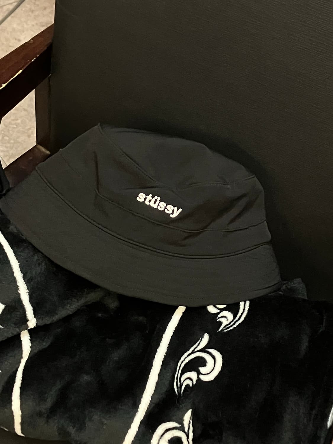 스투시 자수 로고 벙거지 블랙 #csz3033 상품이미지1