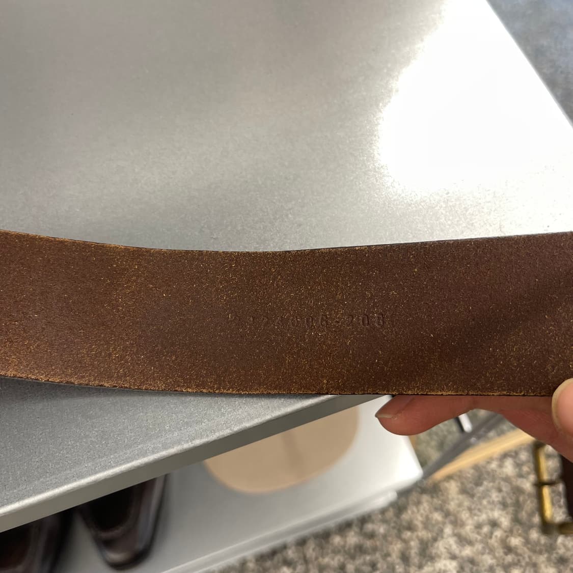 폴로 랄프로렌 레더 벨트 상품이미지4