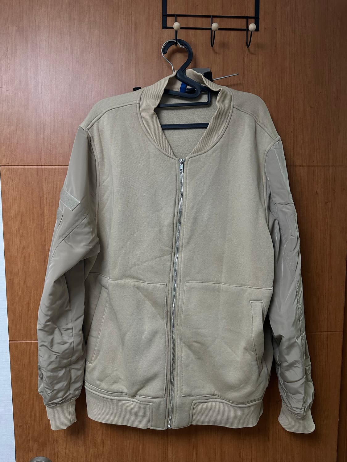 [XL/베이지] h&m 블루종 봄버 자켓 상품이미지1