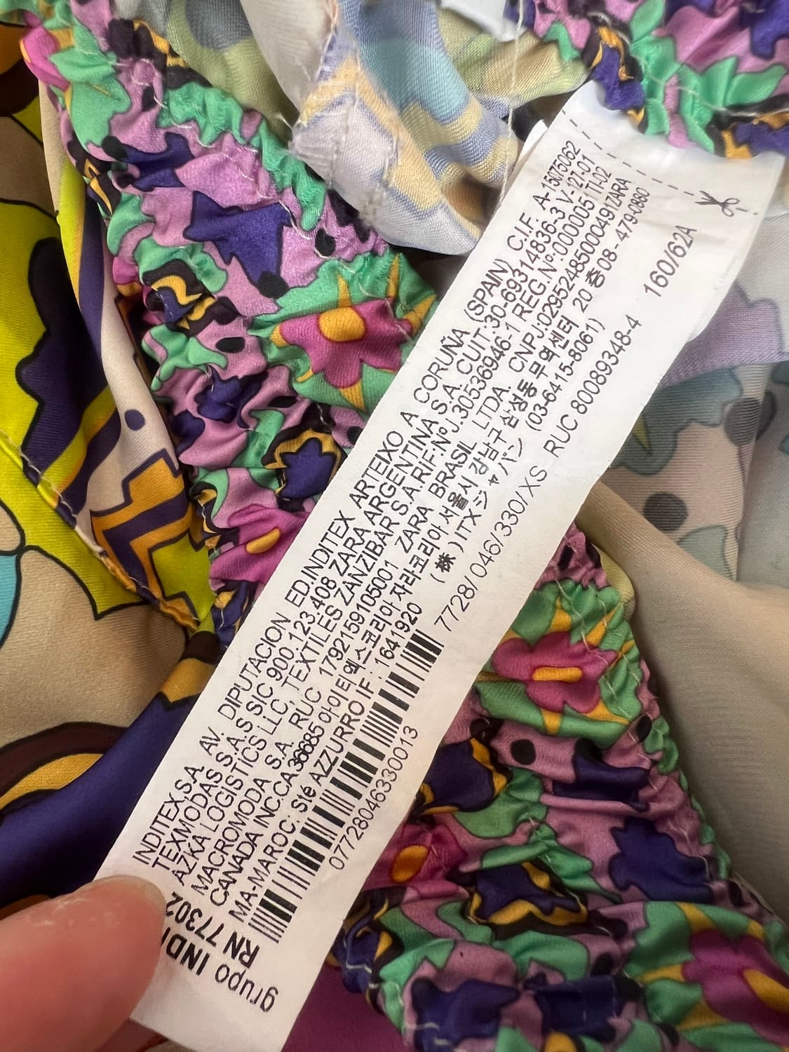 자라 여성 플라워 밴딩팬츠 세미와이드팬츠 상품이미지8