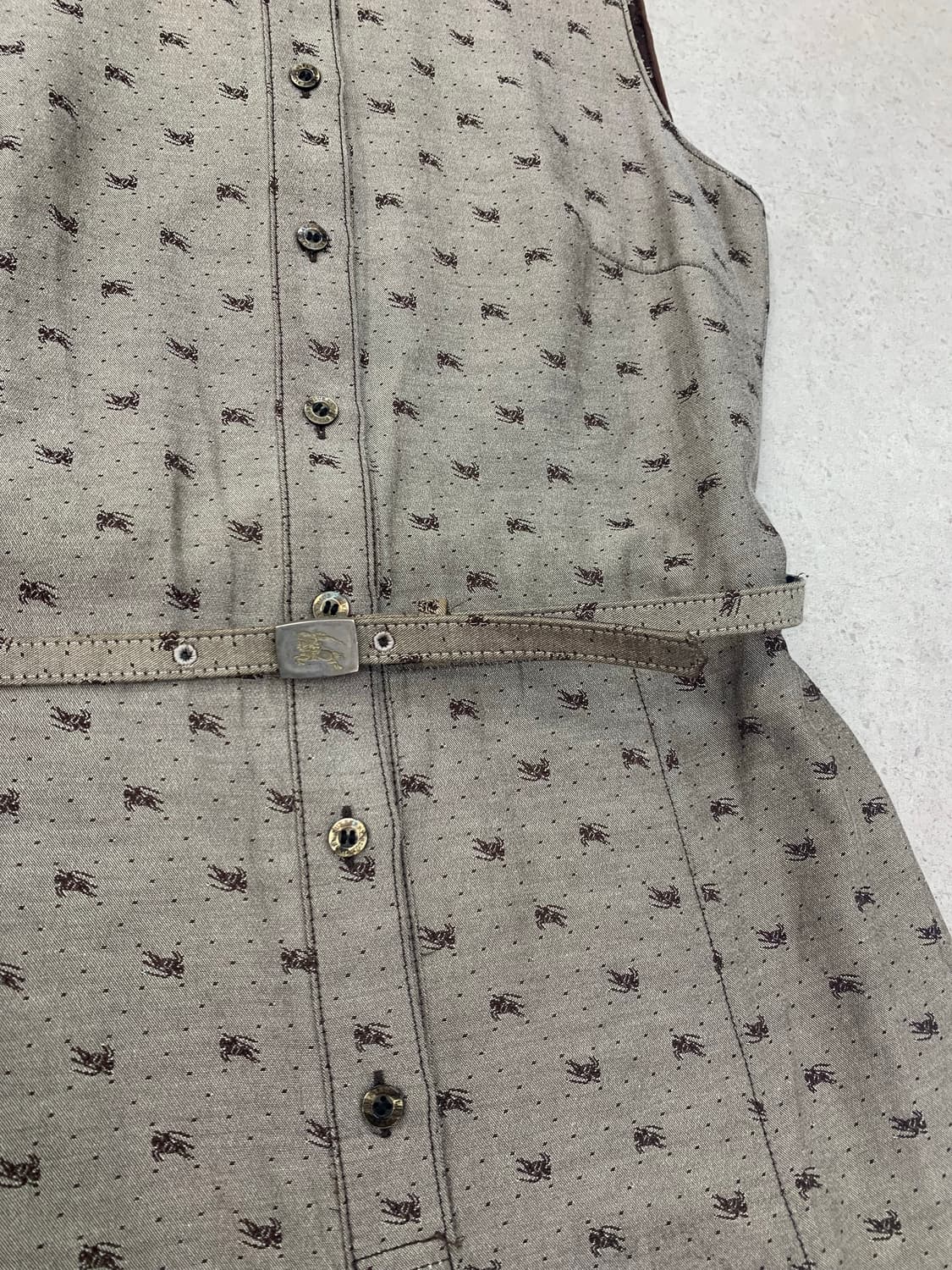 Burberry 버버리 블루라벨 로고패턴 원피스 상품이미지4