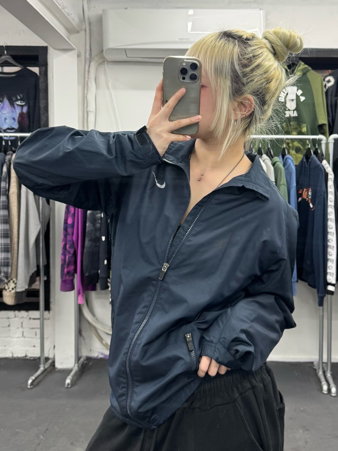 나이키 올드스쿨 바람막이 상품이미지7