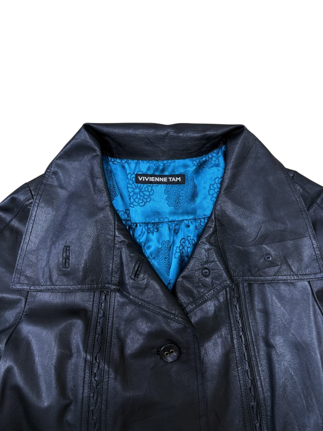 Vivienne tam leather coat 상품이미지6