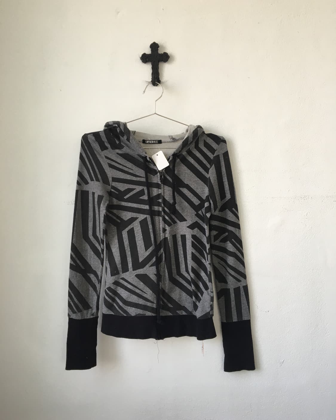 Pattern hood zip up 상품이미지2