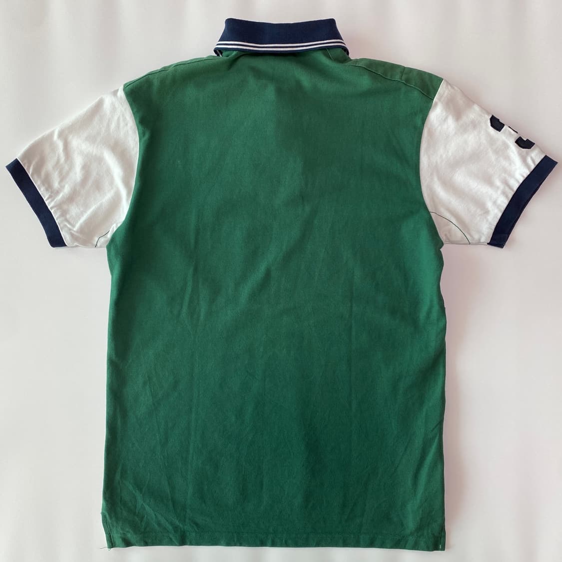 🟢 [Polo Ralph Lauren] 빈티지 그린 블록 피케 셔츠 상품이미지8