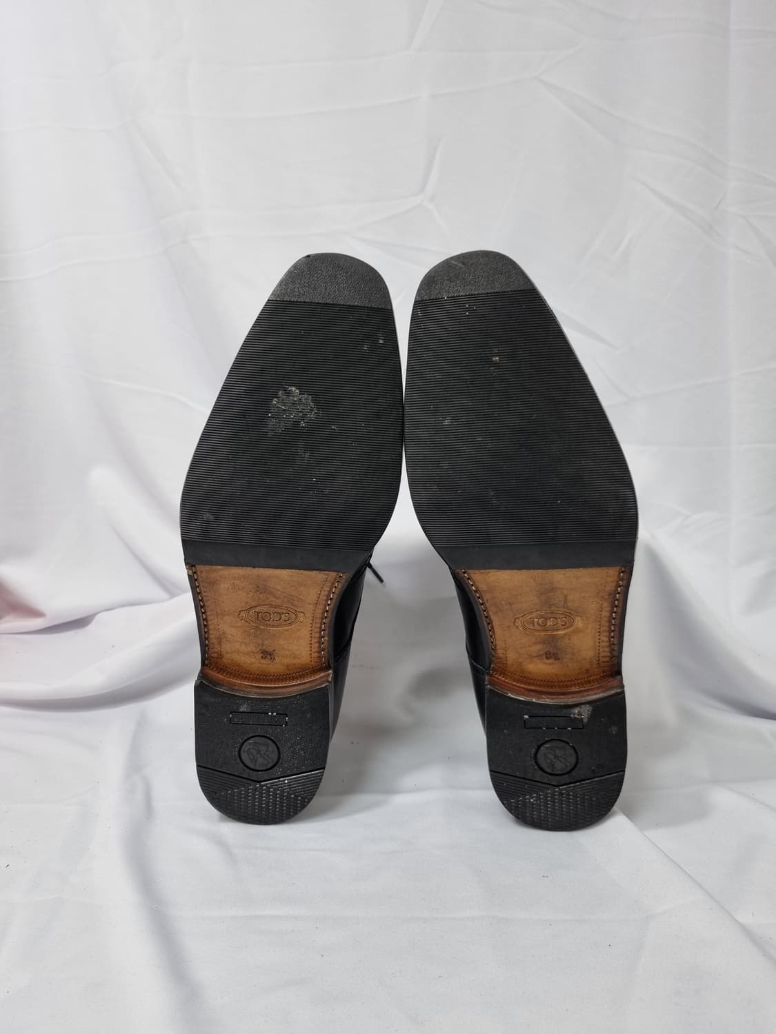 8.5 275 토즈 Tods 윙팁 레더 구두 로퍼 상품이미지5