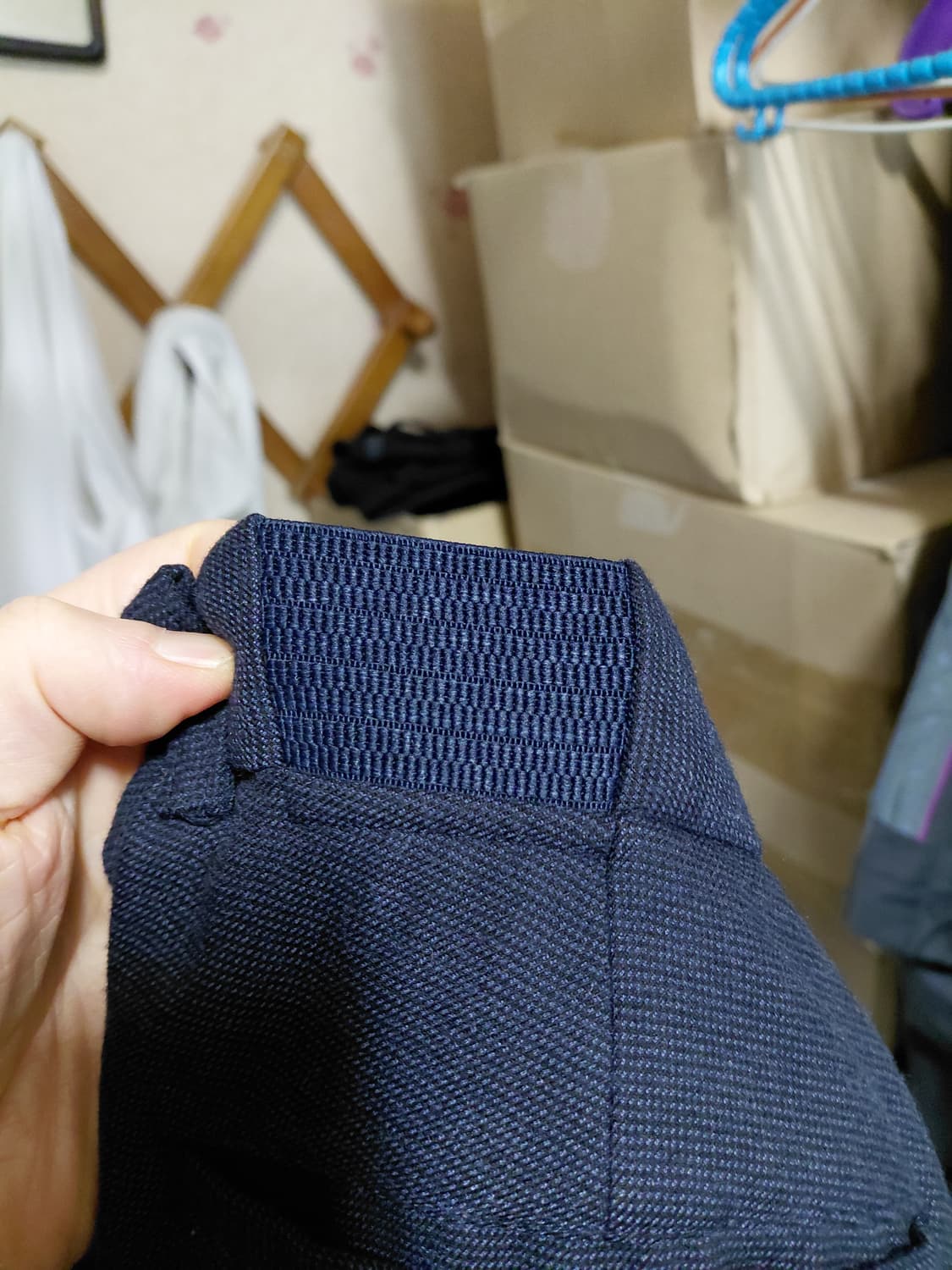 [다니엘크레뮤]프렌치핏 기모 밴딩 슬렉스 32사이즈  상품이미지5