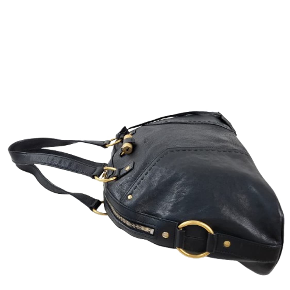 정품 생로랑(입생로랑) 뮤즈백 블랙 미듐 상품이미지5