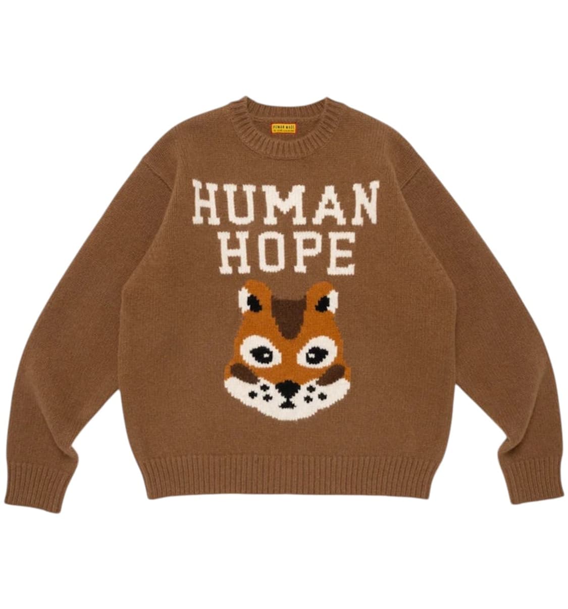 휴먼메이드 휴먼호프 bts 제이홉 니트 브라운 m사이즈 상품이미지1