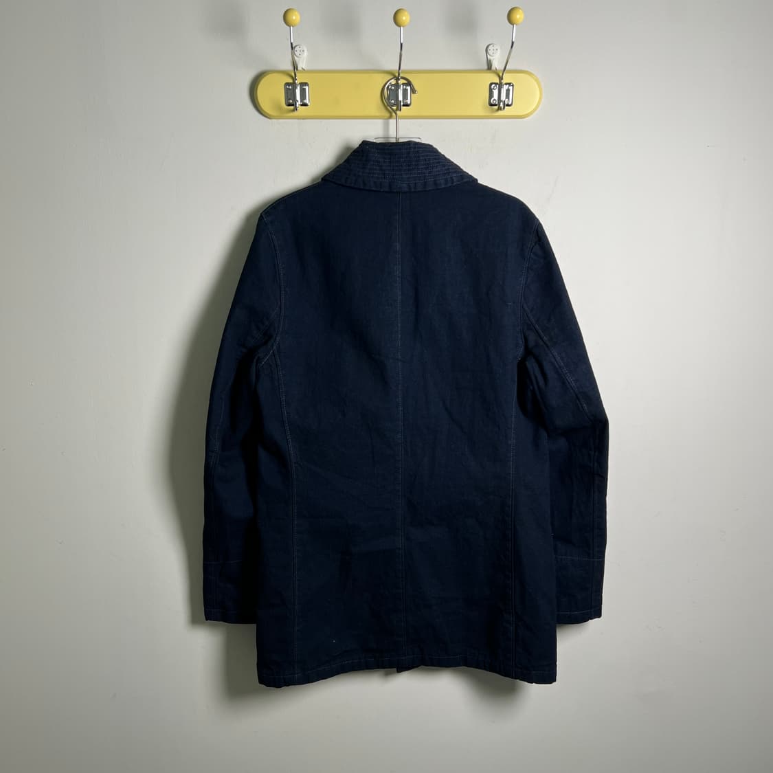 Schott perfecto 쇼트 퍼펙토 네이비 데님 더플 토글 자켓 S 상품이미지3