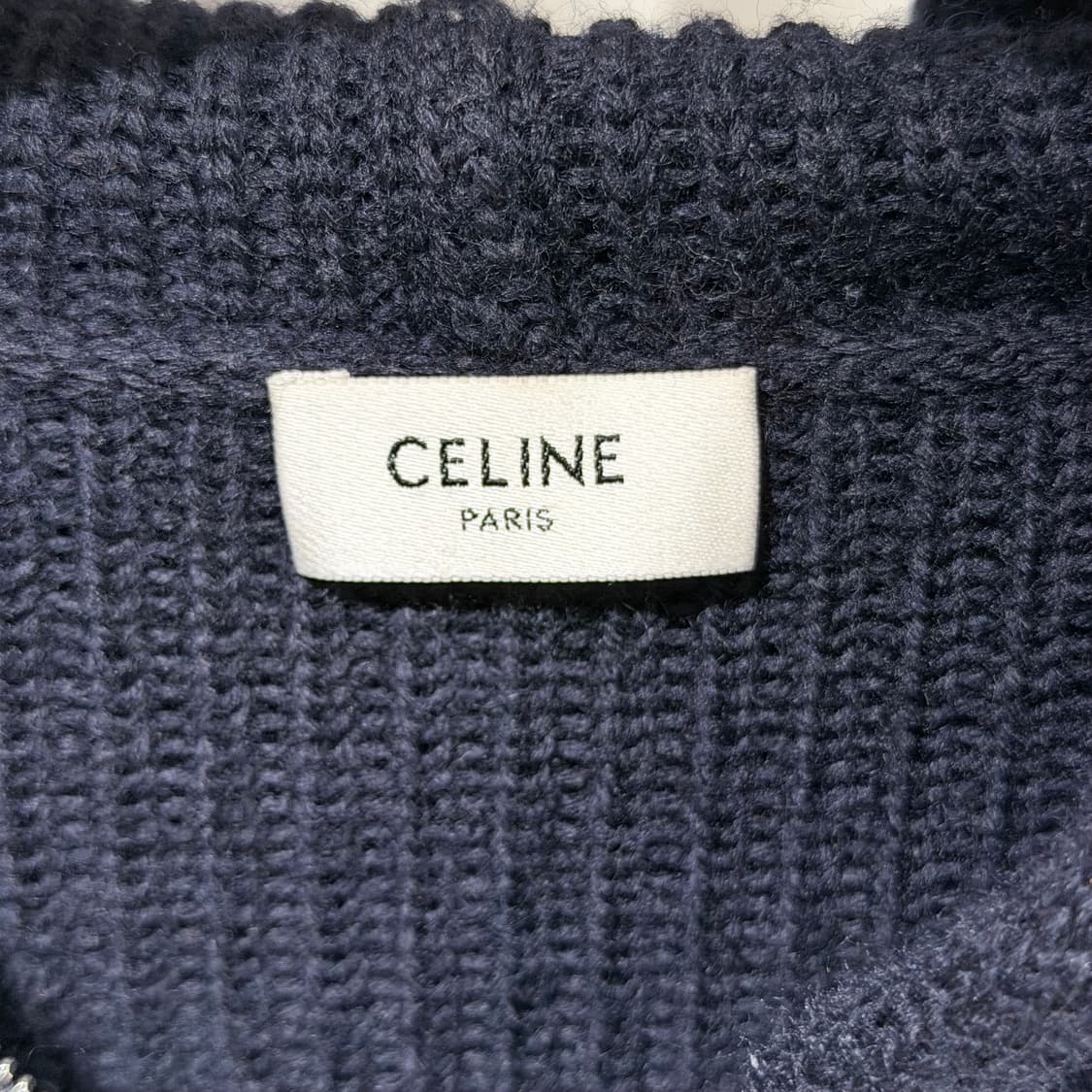 (A+/XS) / 셀린느 콜리지 후드 자켓 네이비 상품이미지5