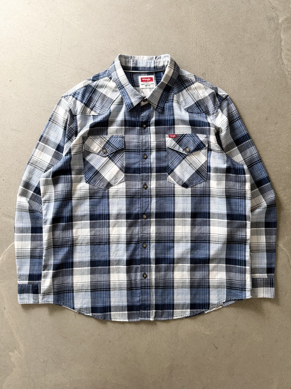 Wrangler Pocket Check Shirt 상품이미지1