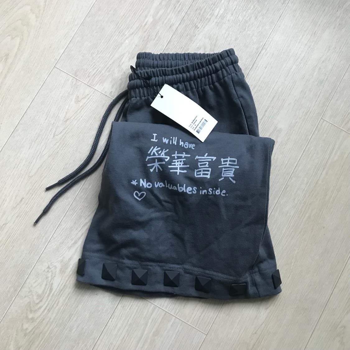 스컬프터 스터드 버뮤다팬츠 M 상품이미지2