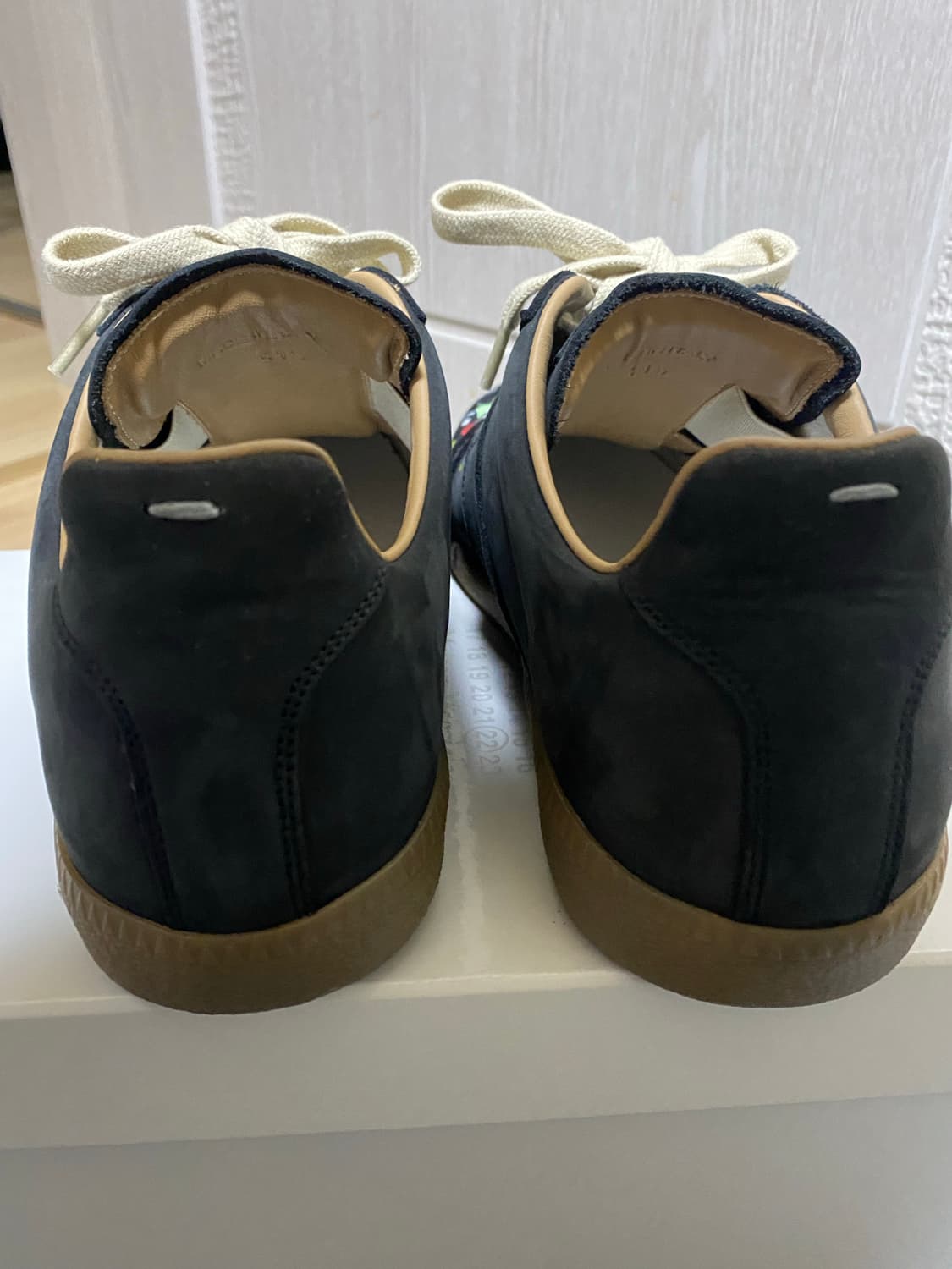 [41.5]메종 마르지엘라 21ss 페인팅 독일군 블랙 상품이미지3