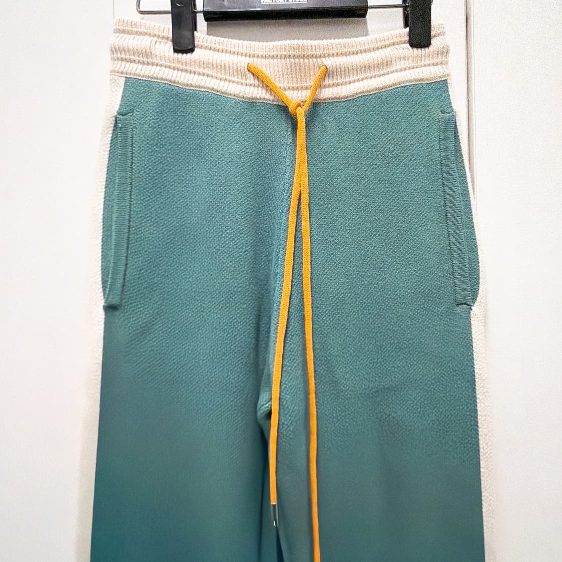 (정품/새상품) RHUDE 루드 남성 코튼 캐시미어 니트 트랙 팬츠 상품이미지2