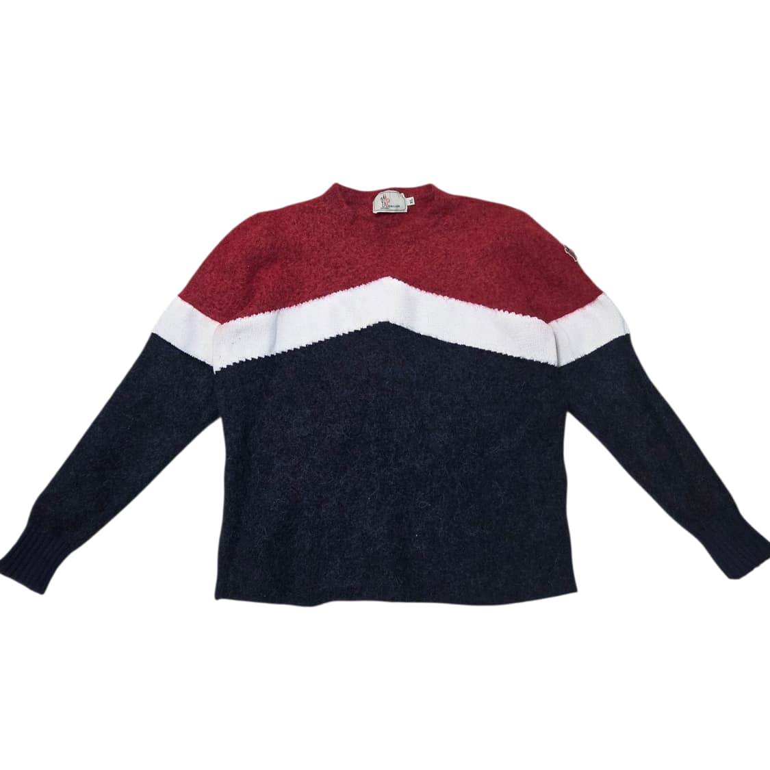 Moncler 몽클레르 삼색 배색 니트 상품이미지1