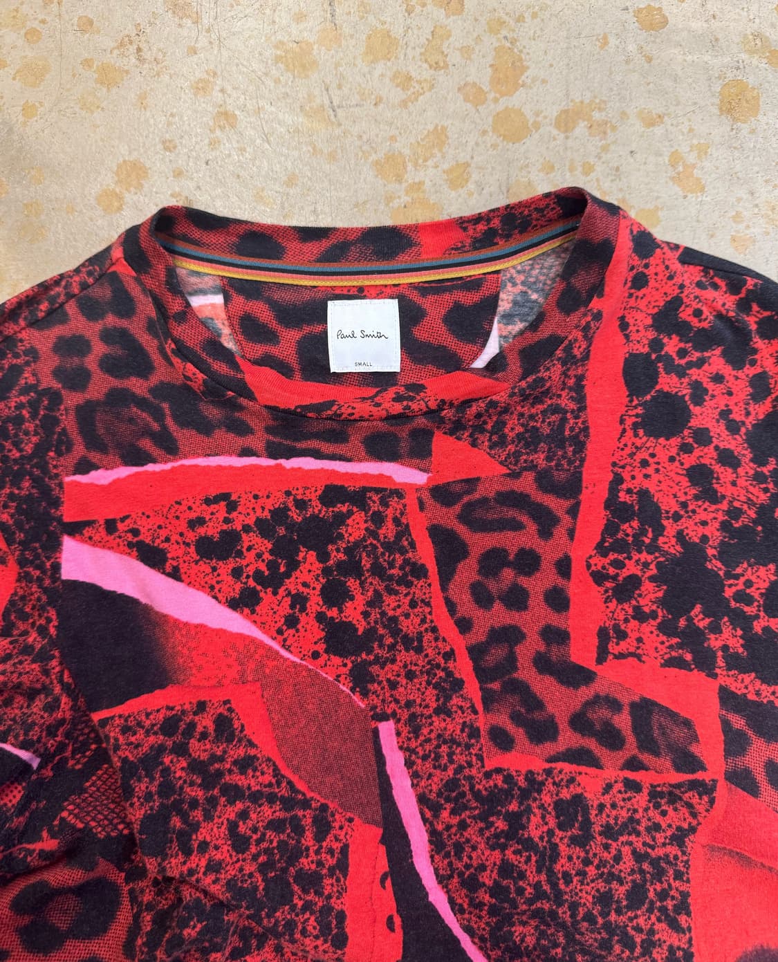 Paul smith red grahic vintage t-shirts 상품이미지4