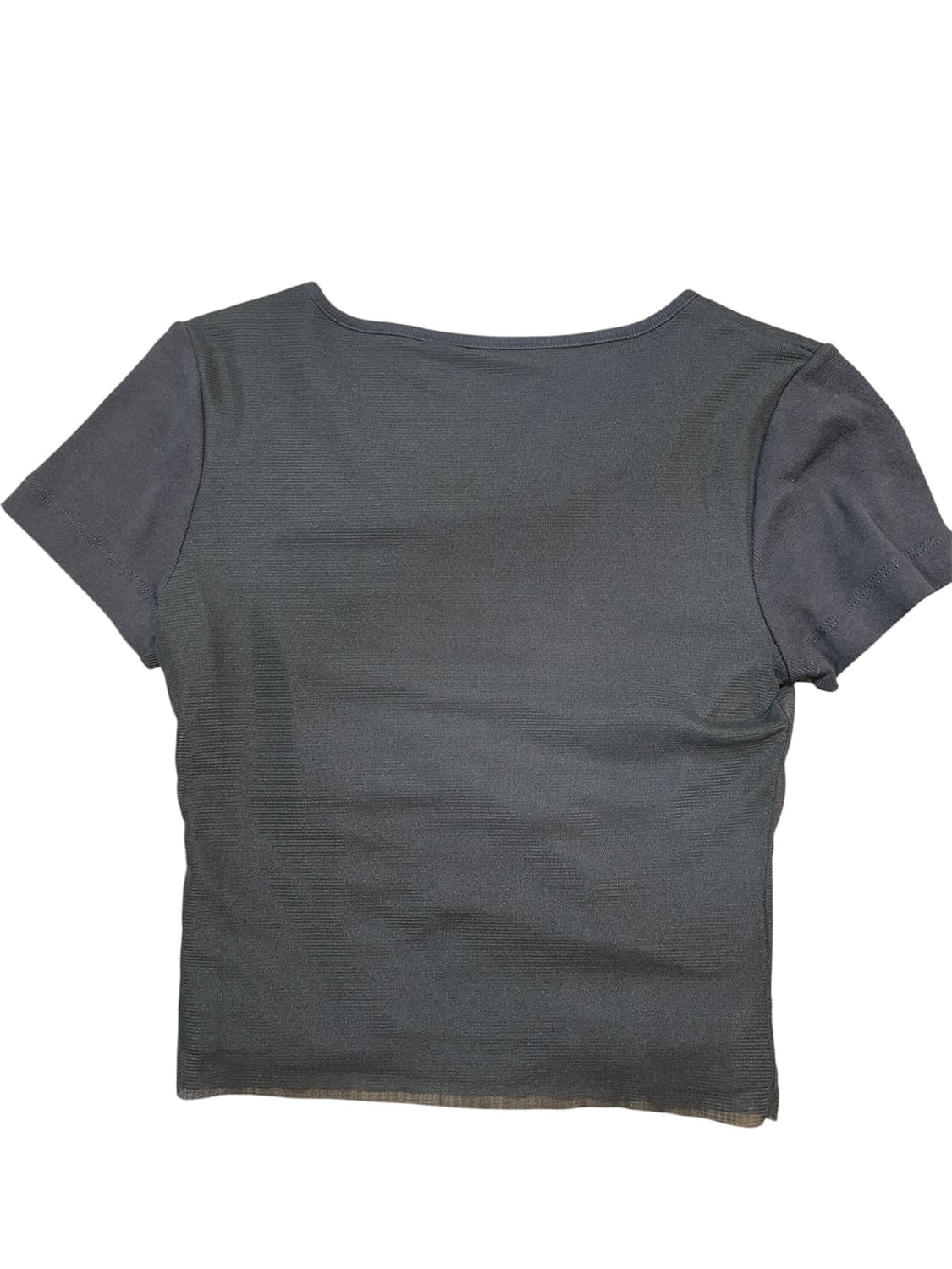 미스치프 sheer mesh 크롭 탑(새상품) 상품이미지2