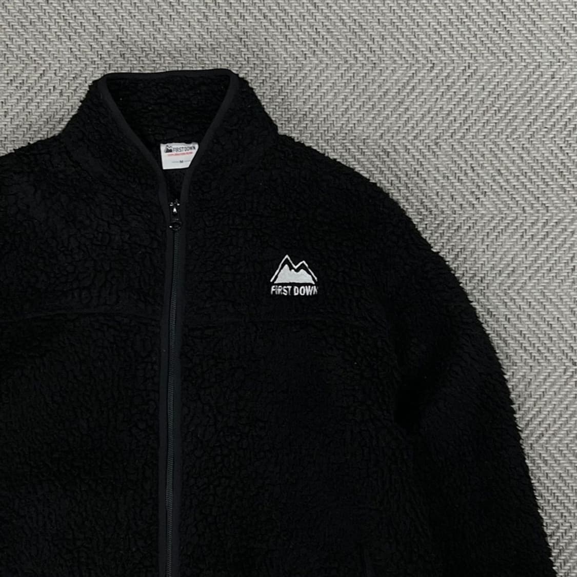 퍼스트다운 플리스 롱 집업 v0829 상품이미지6