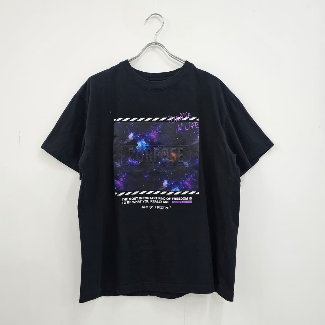 JPN 블랙 반팔티셔츠 상품이미지1