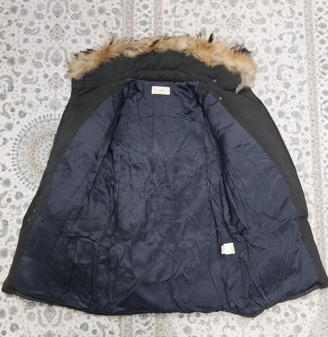 SYSTEM 오리털 라쿤퍼 패딩 (66반까지) 상품이미지2