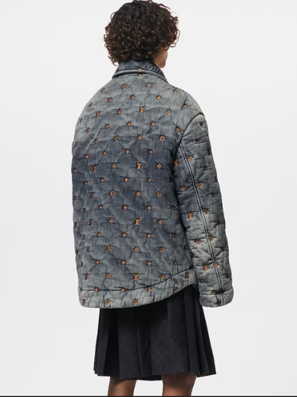 [L] 루이비통 컬렉션라인 퍼렐 청패딩 상품이미지3