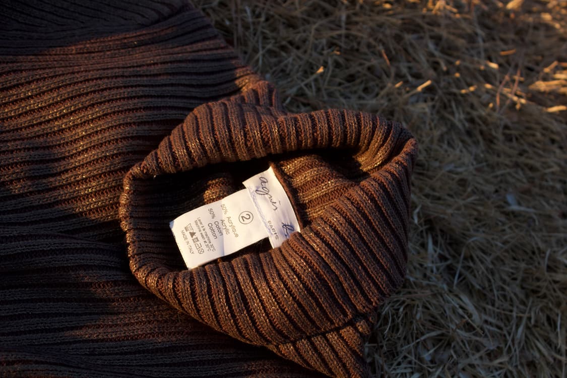 agnes b 펄 페인티드 니트 상품이미지5