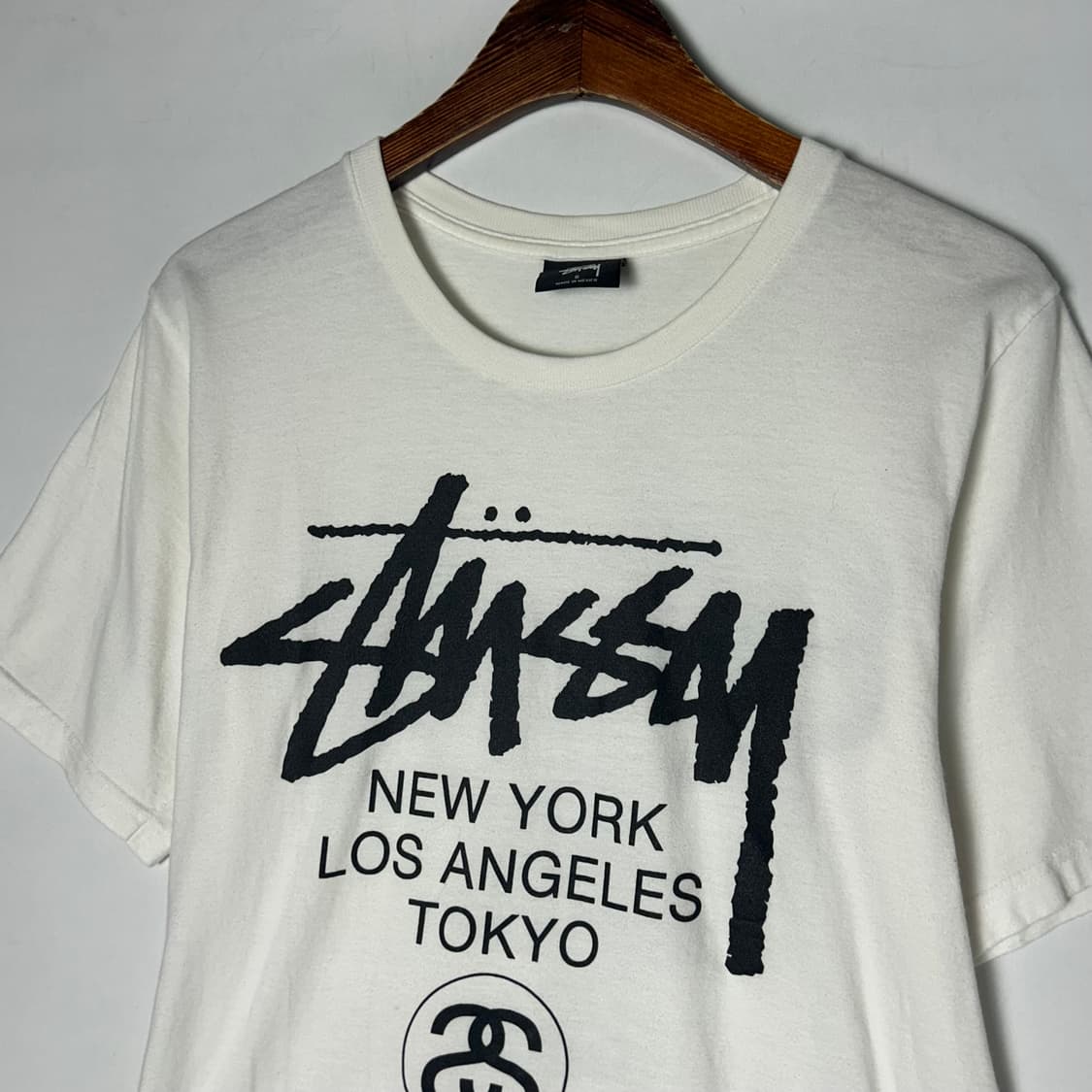 [Stussy] 스투시 월드투어 로고 프린팅 반팔티셔츠 상품이미지3
