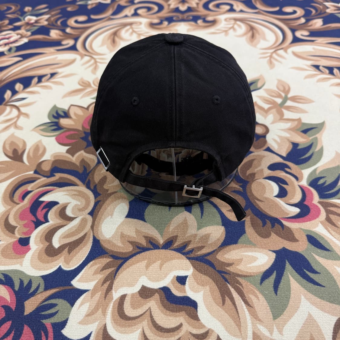 우영미 WOOYOUNGMI 로고 볼캡(블랙) 상품이미지3