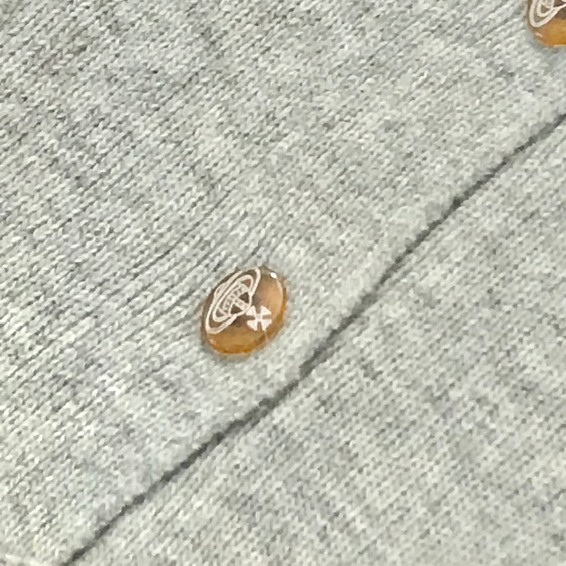 비비안 웨스트우드 앙고라 울 그레이 카라 가디건 여성 55 사이즈 상품이미지6