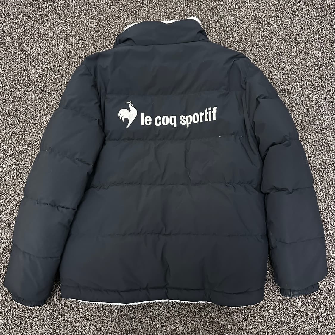 르꼬끄 덕다운 양면 패딩 블랙 95(M) 상품이미지4