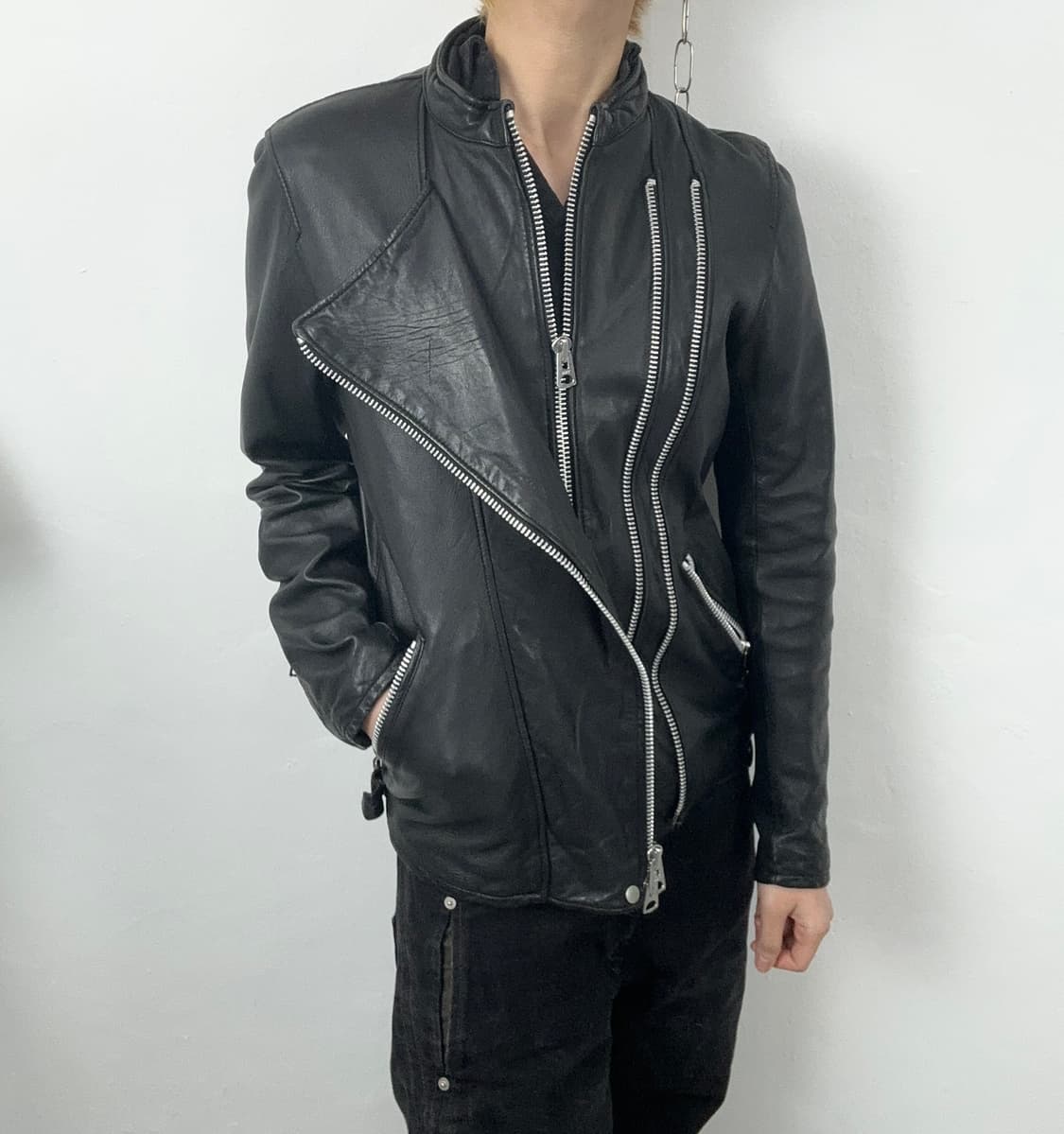 Nano Universe Asymmetric Double-Zip Lamb 상품이미지2